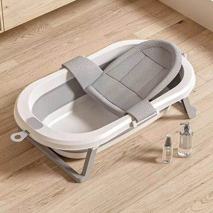 7 In 1 Foldable Baby Bathtub Set With Built In Thermometer