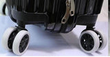 8Pcs Silicone Luggage Wheel Covers Shockproof