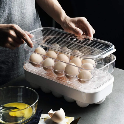 6-Grid Egg Holder With Handle
