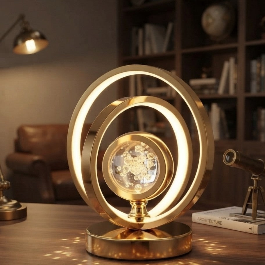 Round Night Light Table Lamp