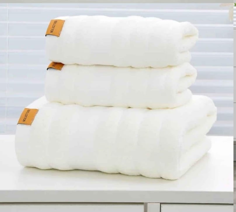 3 In 1 Cotton Towel Set