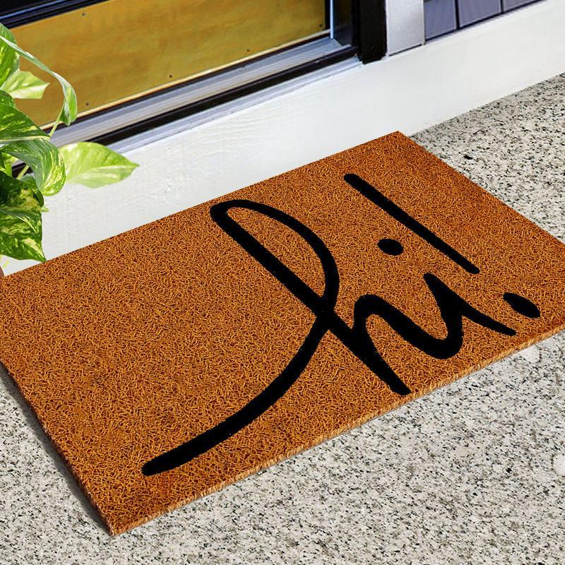 Rubber Bottom Outdoor Mat