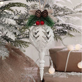 2Pcs Conch Christmas Tree Ornaments