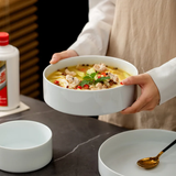 6-Pcs White Bowls Set