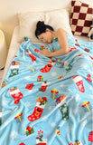 Christmas Fleece Throw Blanket