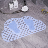 Cloud Shape Rubber Bathroom Anti-Slip Mat
