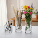 3-Piece Cube Vase Set