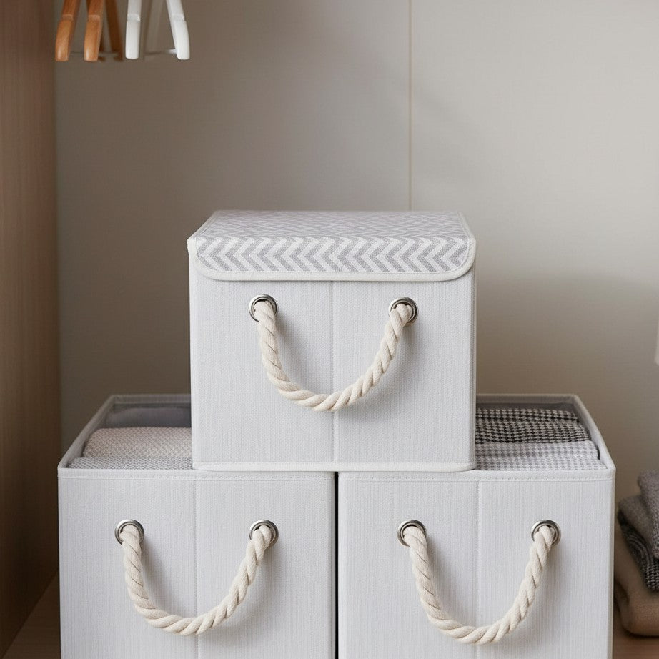 Foldable Bin Storage Organizer