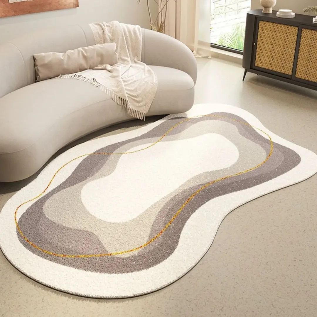 Irregular Pattern Area Rug