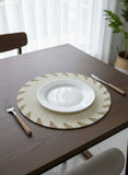 Round Elegant Braided Table Mats