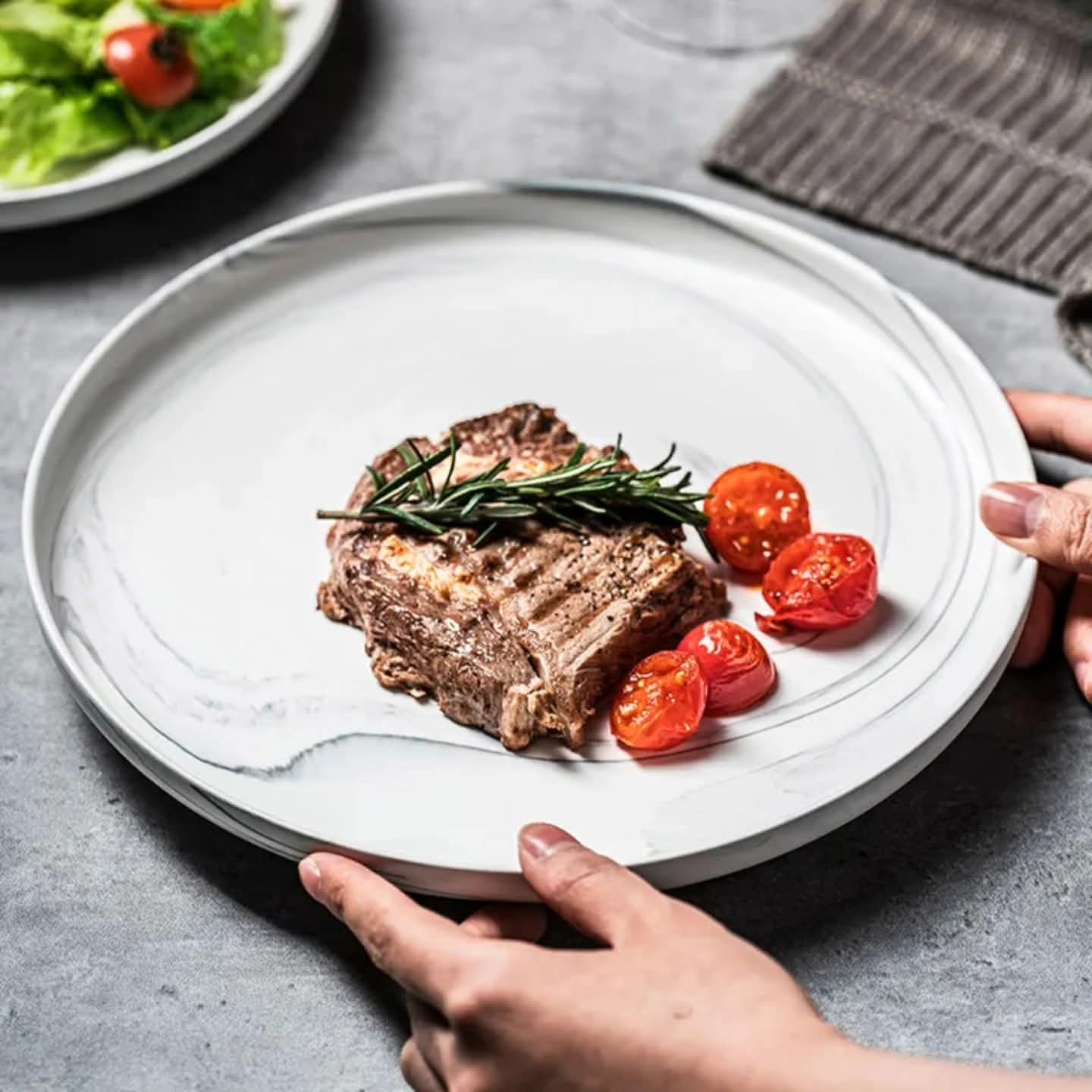 6pcs Ceramic plates