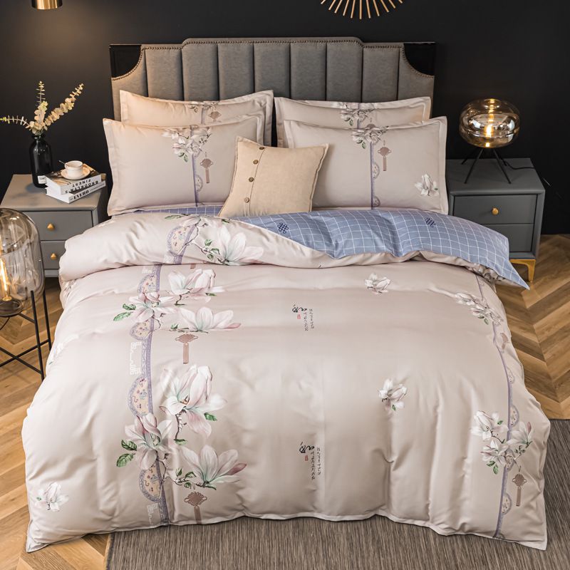 Nordic Style Cotton Microfiber Duvet Cover Set