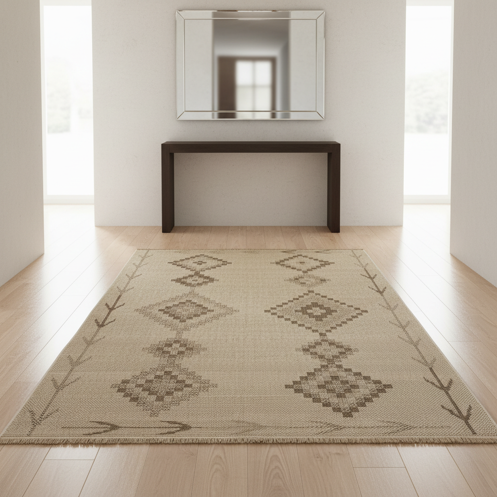 Vedantu Diamond Shape Pattern Carpet Rug