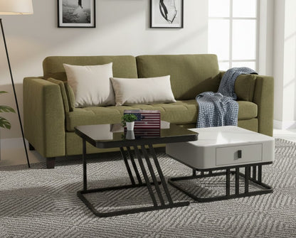 Nesting Table with Storage