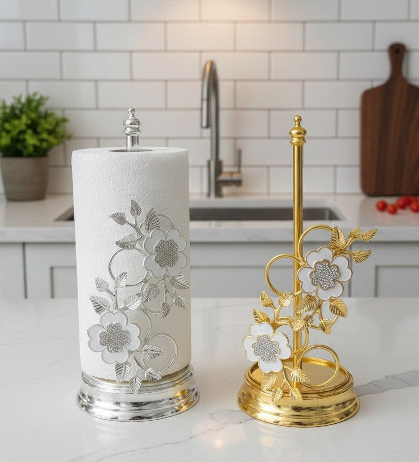 Elegant Kitchen Paper Roll Holder Tabletop