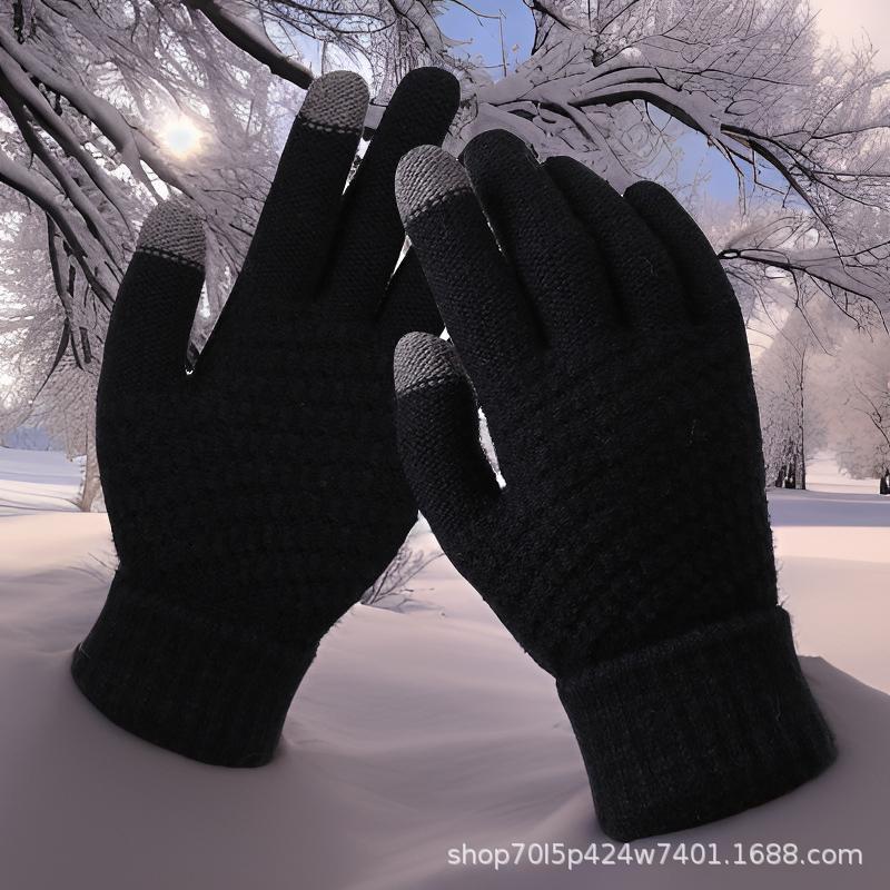 Winter touchscreen gloves