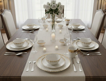 Shell Ceramic Dinner Set