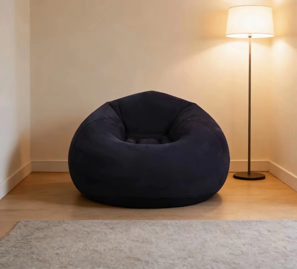 Inflatable Sofa Bean Bag with Manual Pump