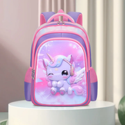 Kid's cartoon themed kindergarten school bag.