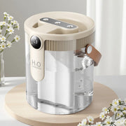 Portable USB humidifier with triple mist output and large-capacity water tank for home and office use