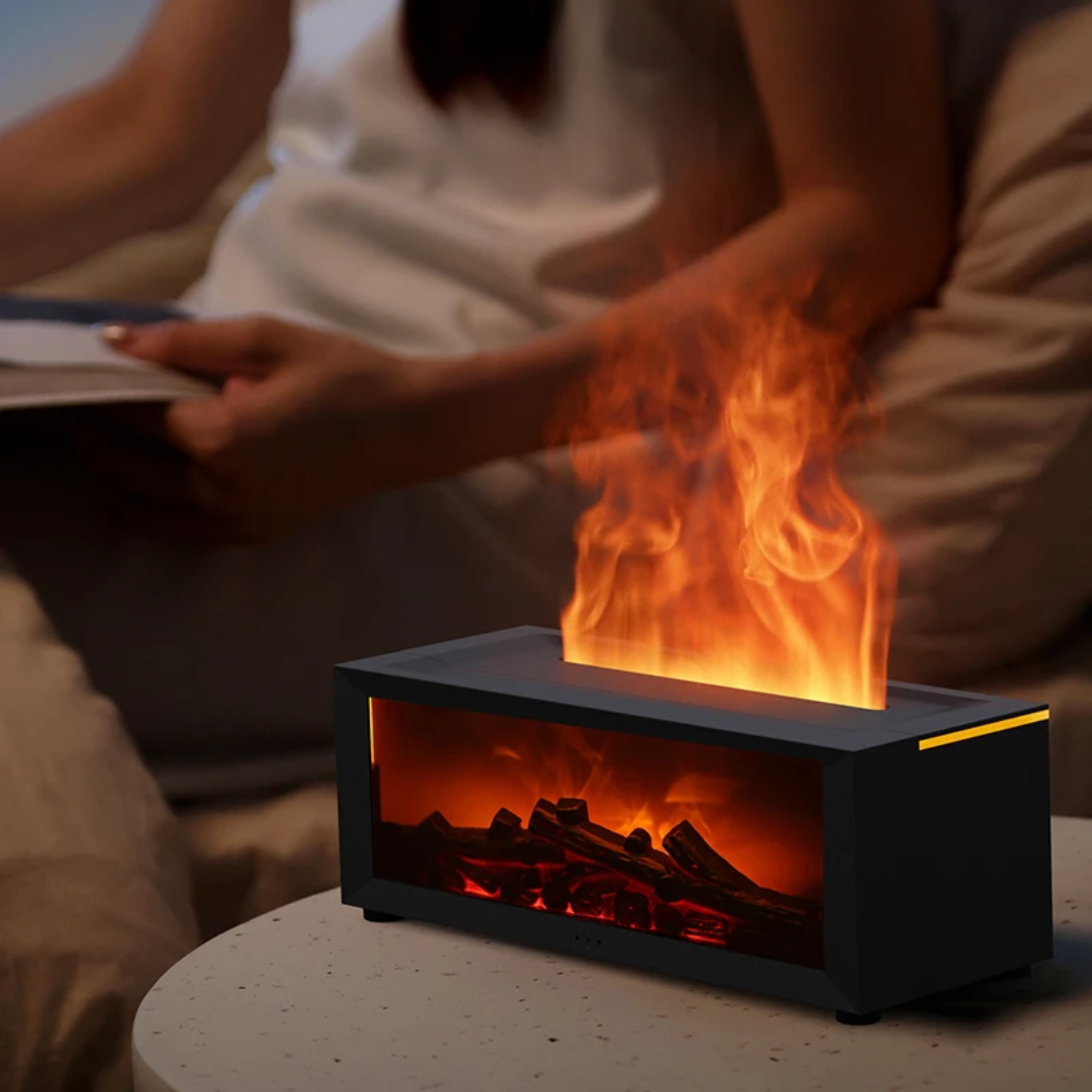 Fireplace Flame Aroma Diffuser Humidifier