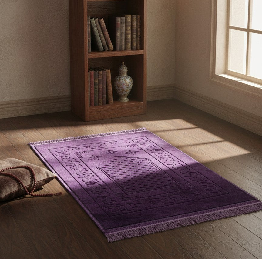 Velvet Islamic Prayer Mat