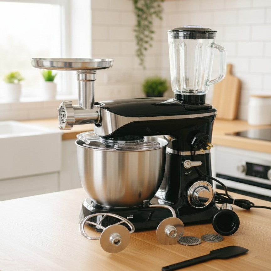 3 in 1 stand mixer with blender and meat mincer