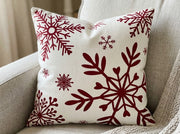 3pcs Christmas Themed Soft Plush Pillow Covers 45 × 45 cm