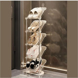 5 tier stackable shoe rack