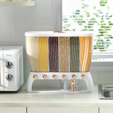 Acrylic 6 Partitioned Cereal Dispenser