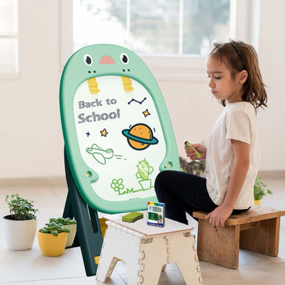 Adjustable Double-Sided Art Easel for Kids
