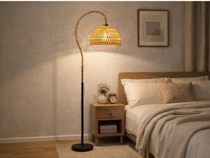 Rustic Style Floor Lamp – 160 cm