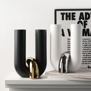 U Shape  Ceramic Decor Piece