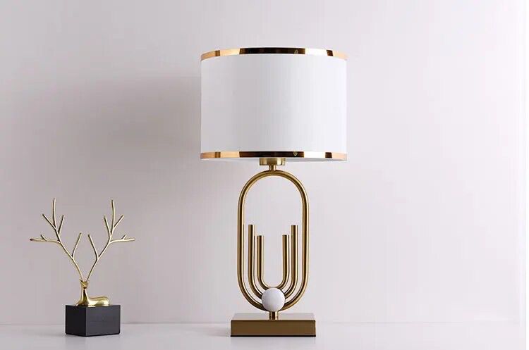 Luxury modern lamp for bedroom, living room, or study area providing stylish and functional lighting