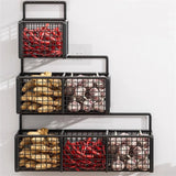Wall Mounted Condiments Storage Rack