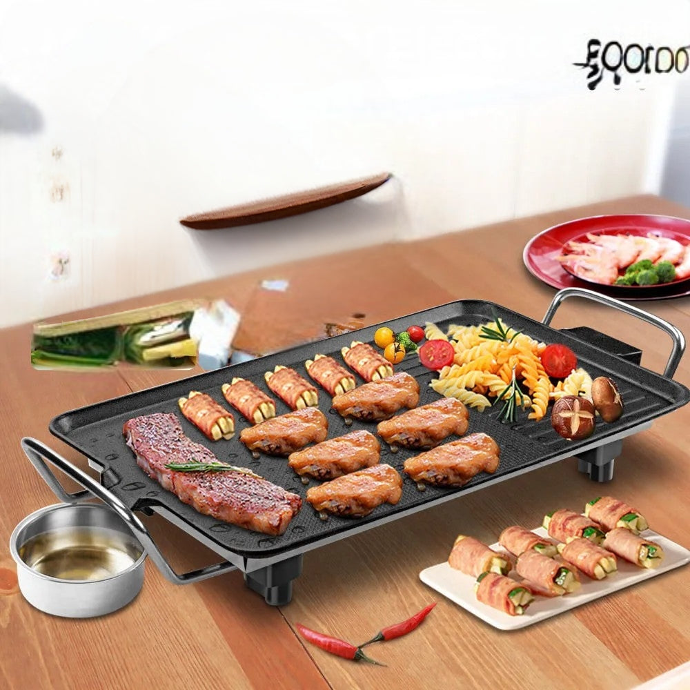 Electric BBQ Grill Pan