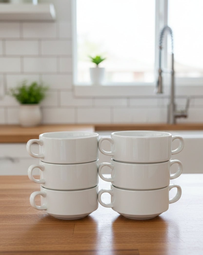 6Pcs Soup Cups Set