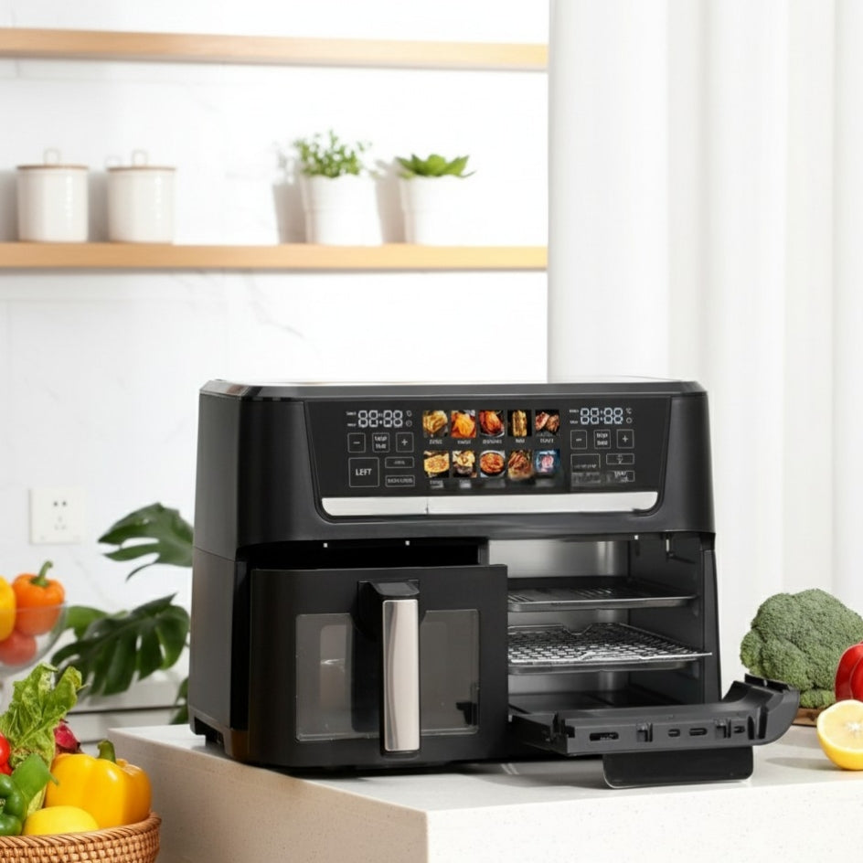 2 In 1 Oven Air Fryer Combo With Sync