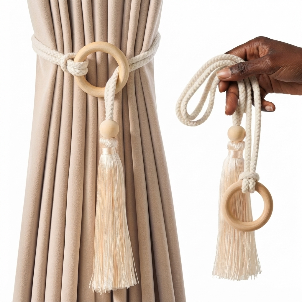 2 Piece Curtain Tassel Holdbacks