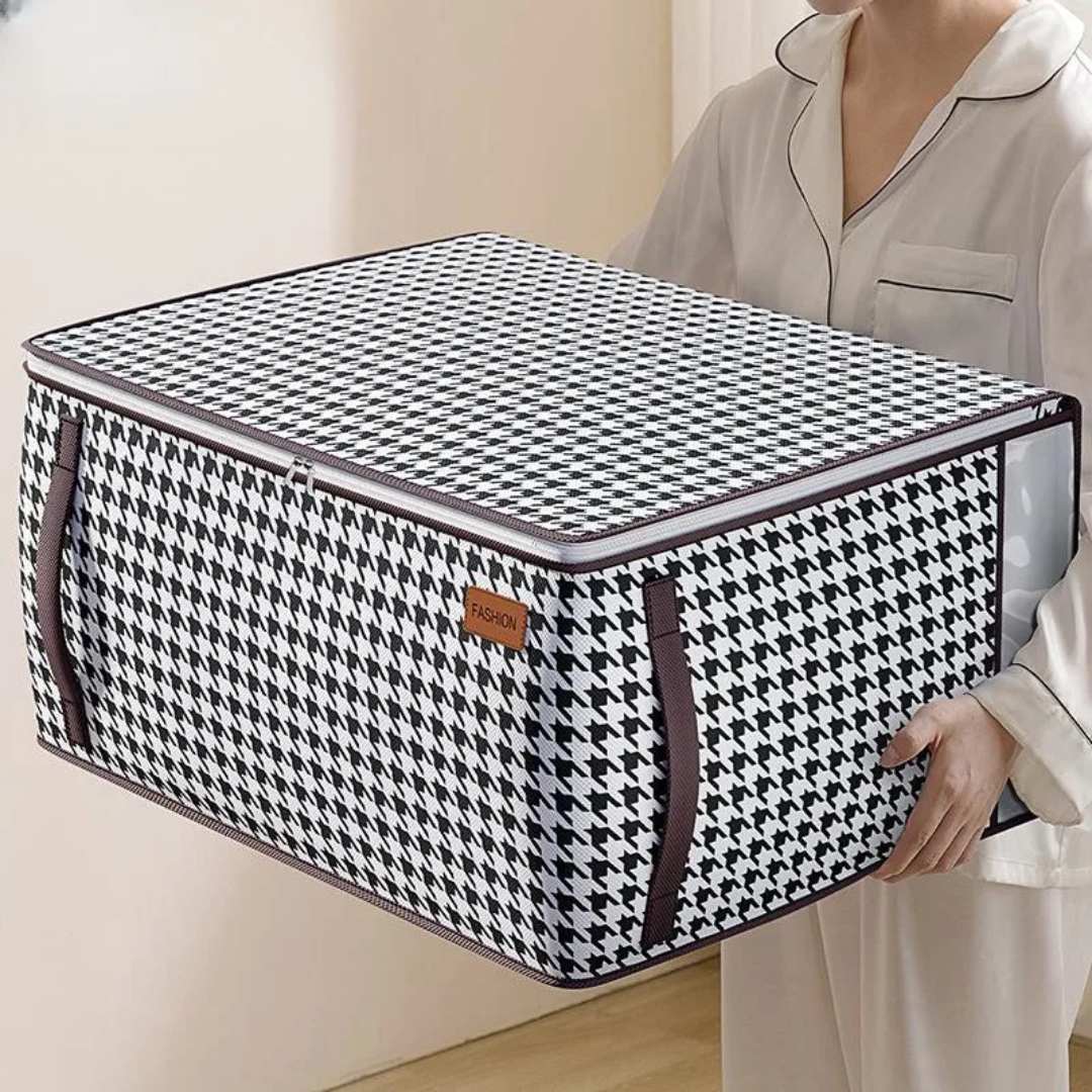 Quilt / Duvet Closet Organizer