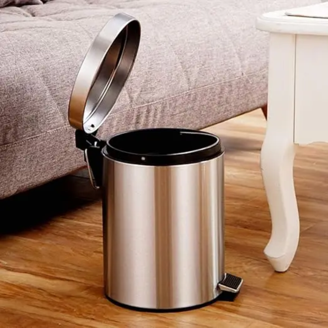 Pedal Dustbin With Plastic Inner Bucket