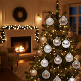 30Pcs Christmas Balls Decor Set