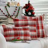 Red Festive Pillow Case Cover