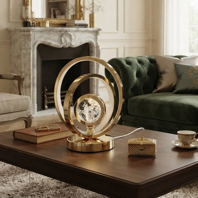Round Night Light Table Lamp
