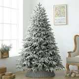 Snow Flocked Christmas Tree