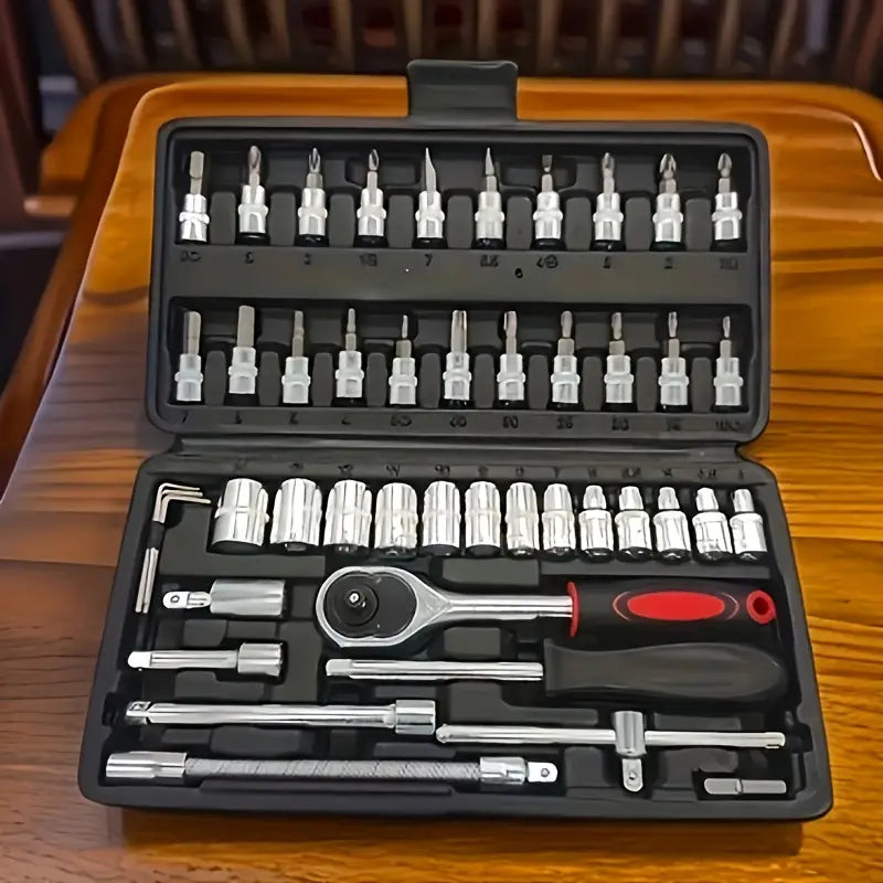 46 Piece Socket Tool Set