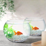 Glass Fish Bowl Bubble Vase