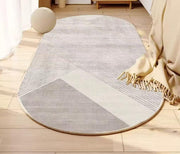 Oval Bedside Mat – 60 × 180 cm