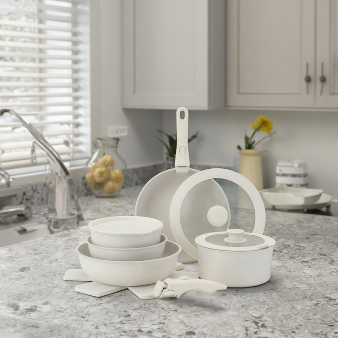 10pc Hand Removal Cookware Set