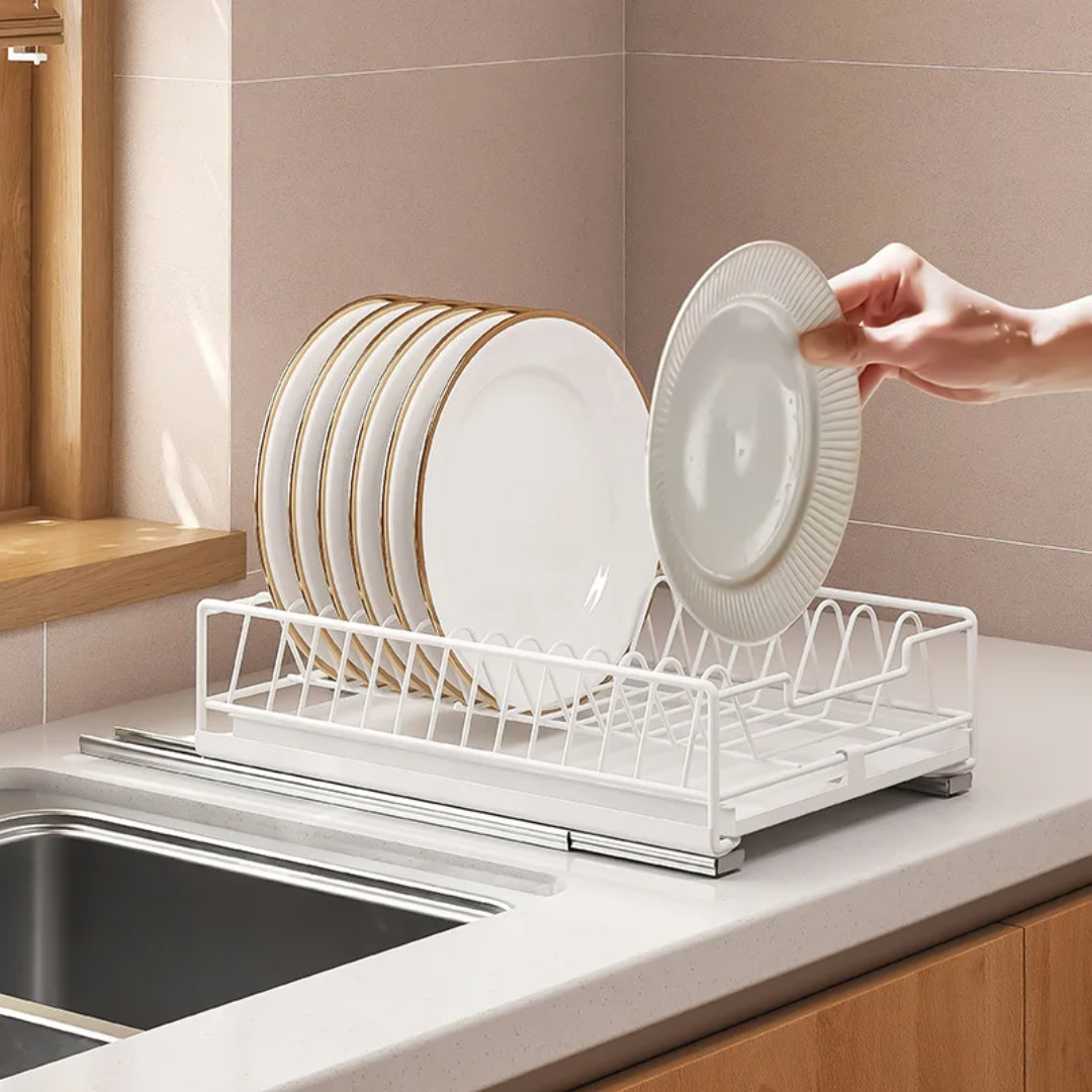 Bowl & Plates Drain Rack